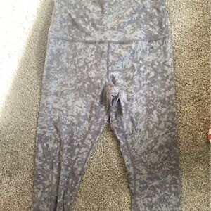 Womens lululemon align leggings cropped 21” size 8